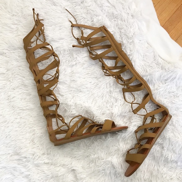 gladiator strappy heels